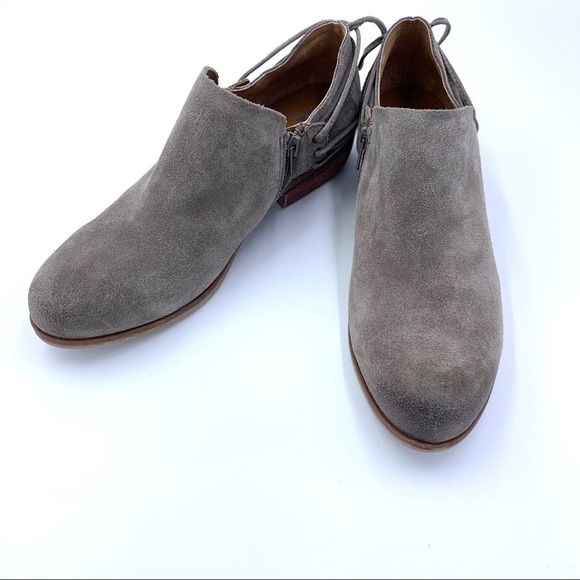 Korks Lydney Suede Shortie Ankle Booties Sz 7.5 - Picture 4 of 9